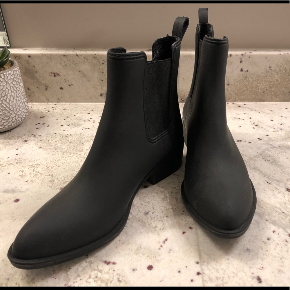Jeffrey Campbell Rain Boot Stormy Runner Rubber